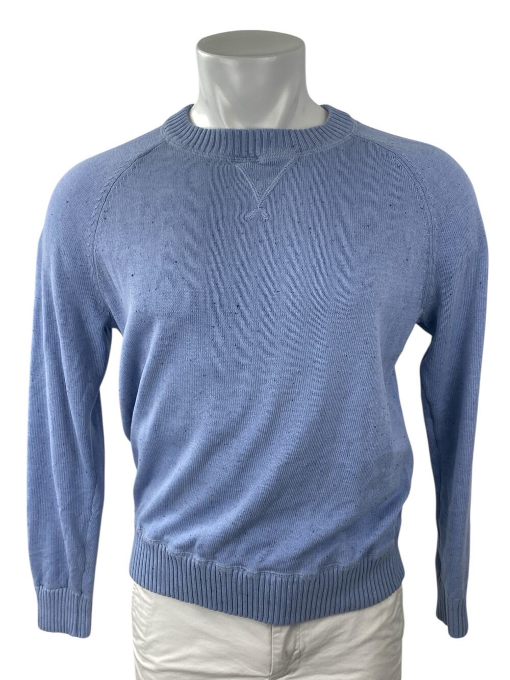 Mossimo Supply Co Men's Blue Crewneck Long Sleeve Sweatshirt Sweater Top Size M